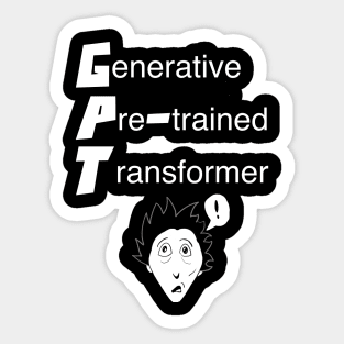 Generative Pre-Trained Transformer (GPT) Sticker